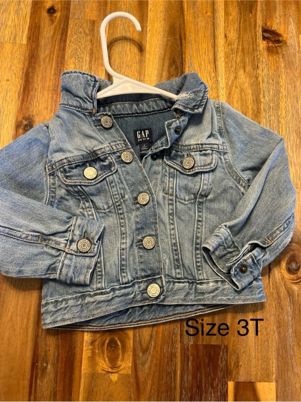 GAP Light Blue Toddler Denim Jacket